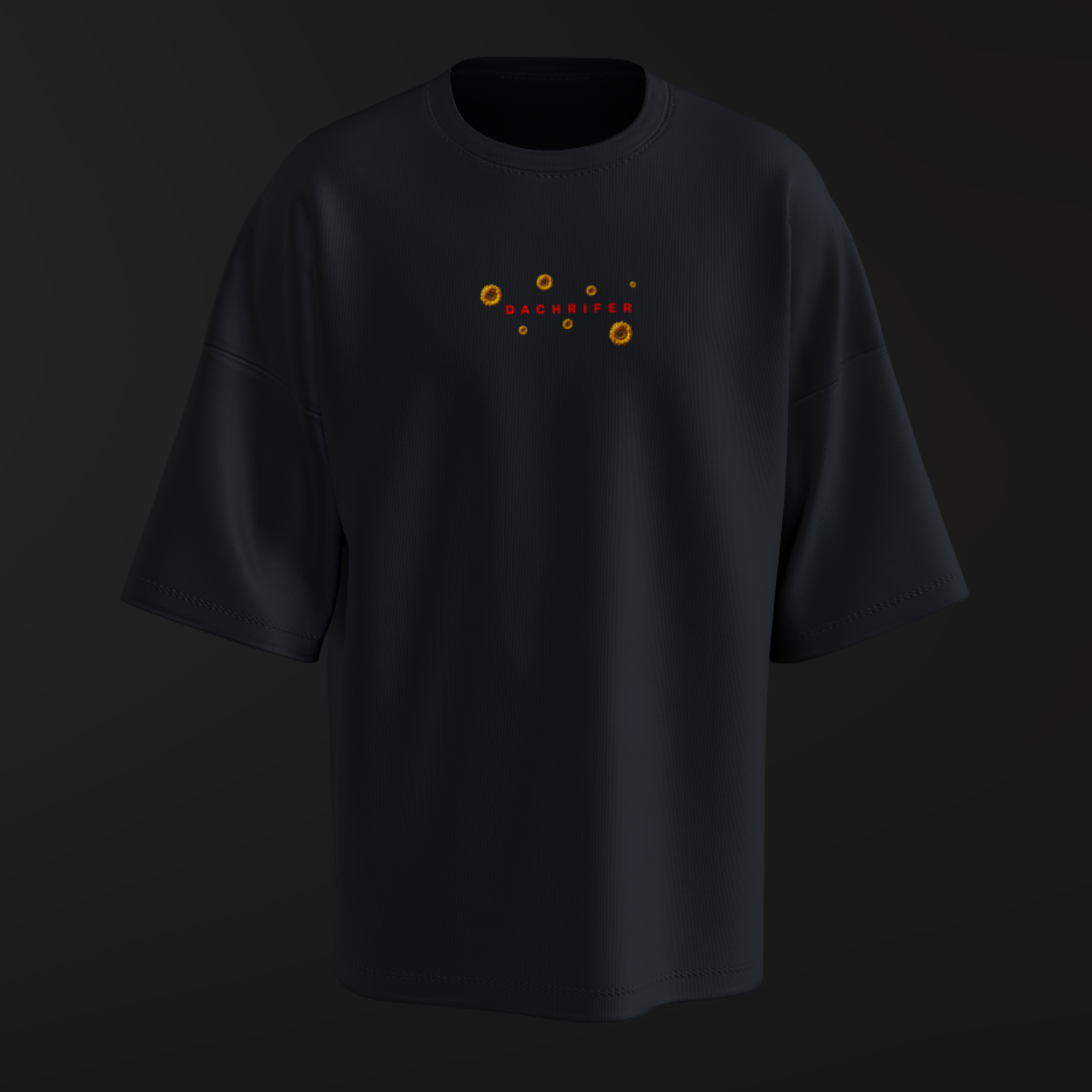 BLACK SUNLIT REVERIE T-SHIRT