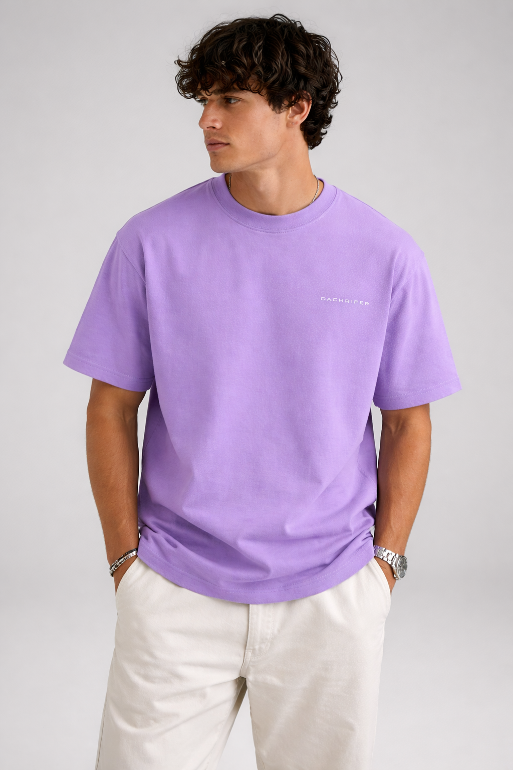 LAVENDER BASIC T-SHIRT