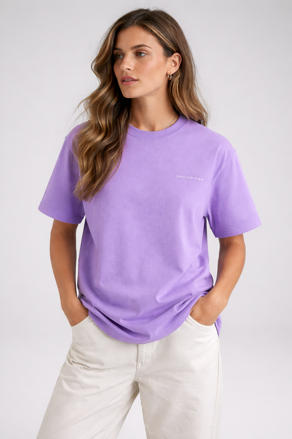 LAVENDER BASIC T-SHIRT