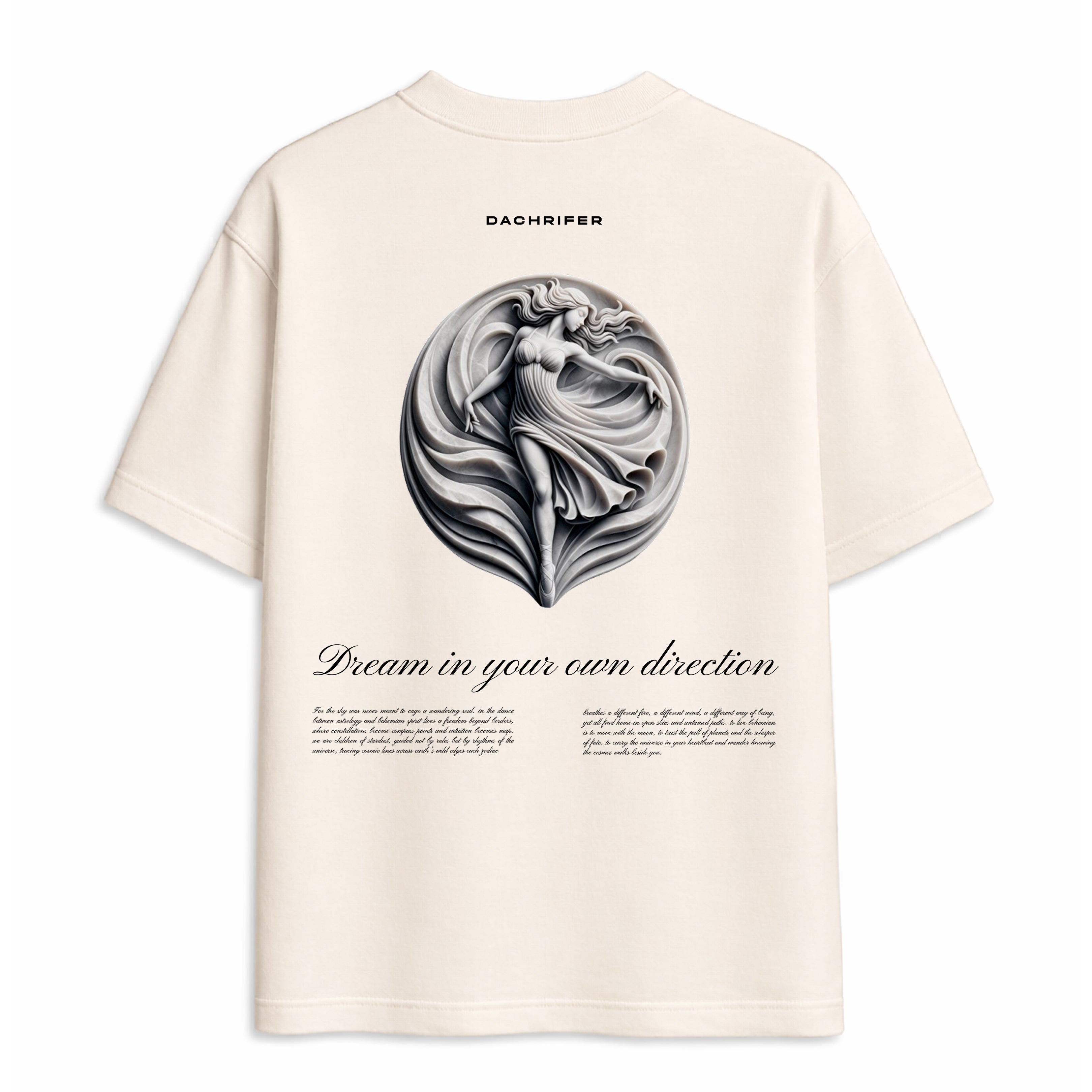 BEIGE DREAMVORTEX UNISEX T-SHIRT