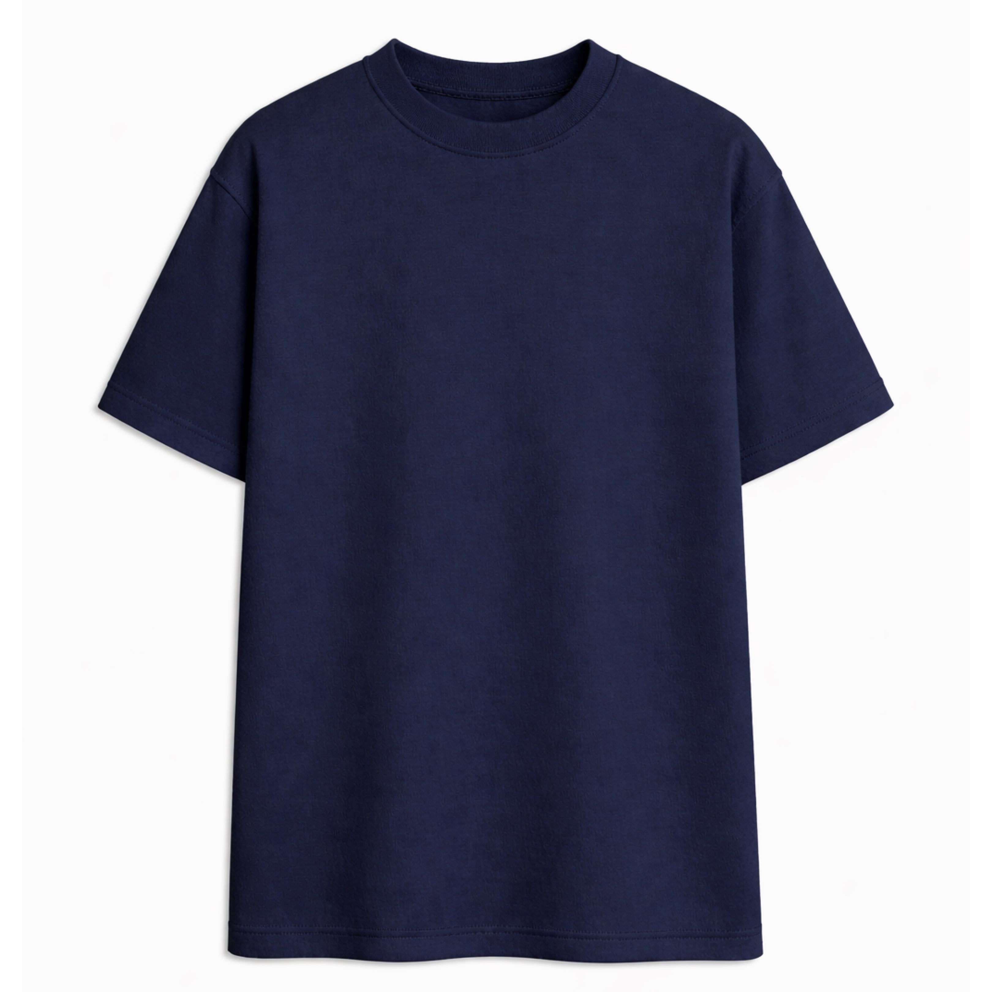 NAVY BLUE BASIC T SHIRT