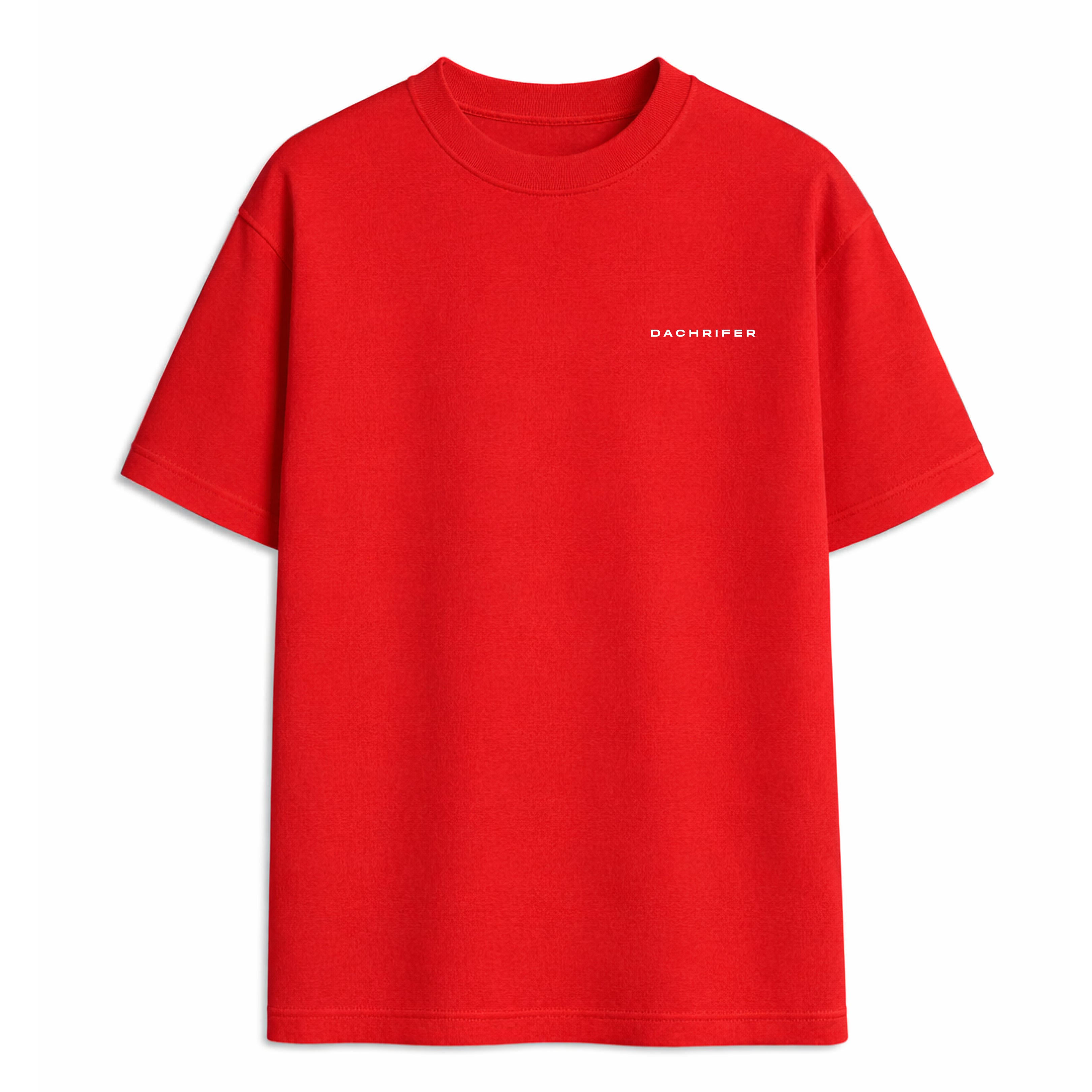 RED BASIC T-SHIRT