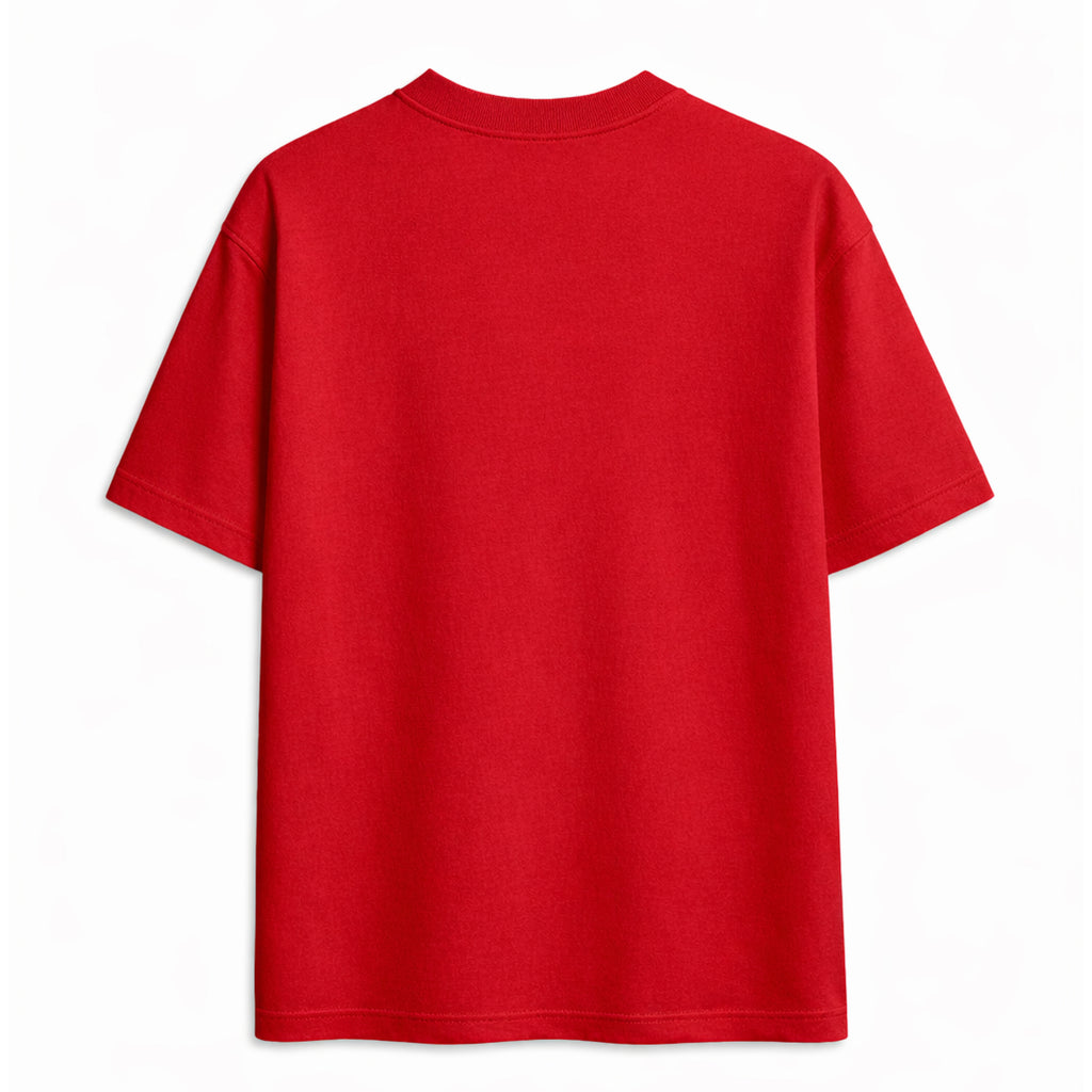 RED BASIC T-SHIRT