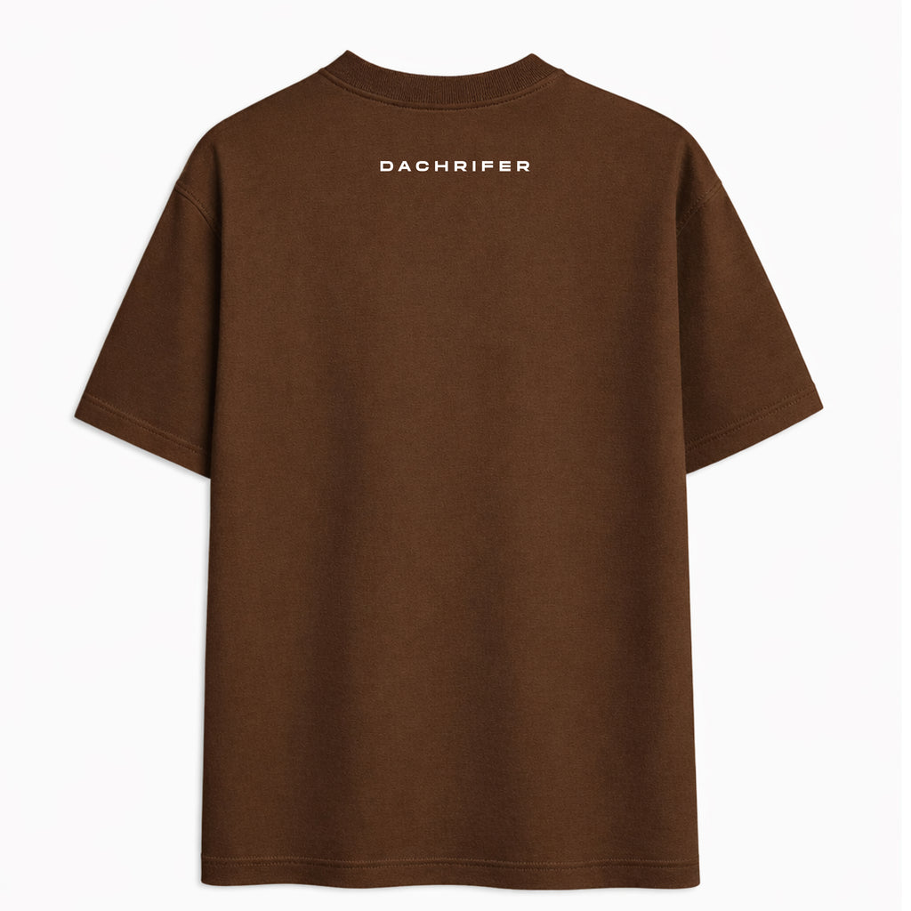 BROWN BASIC T-SHIRT