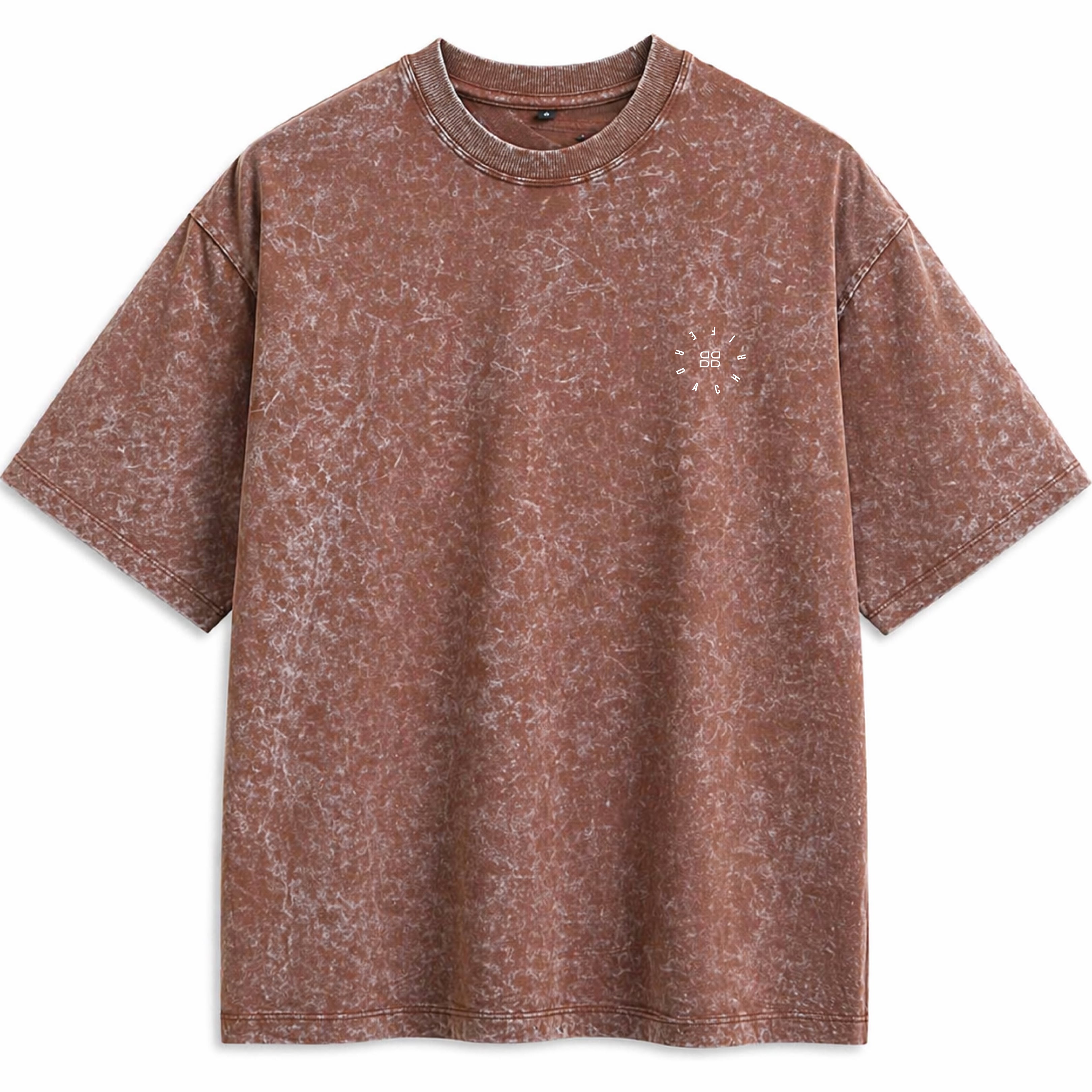 CHOCOLATE ACID WASH T-SHIRT