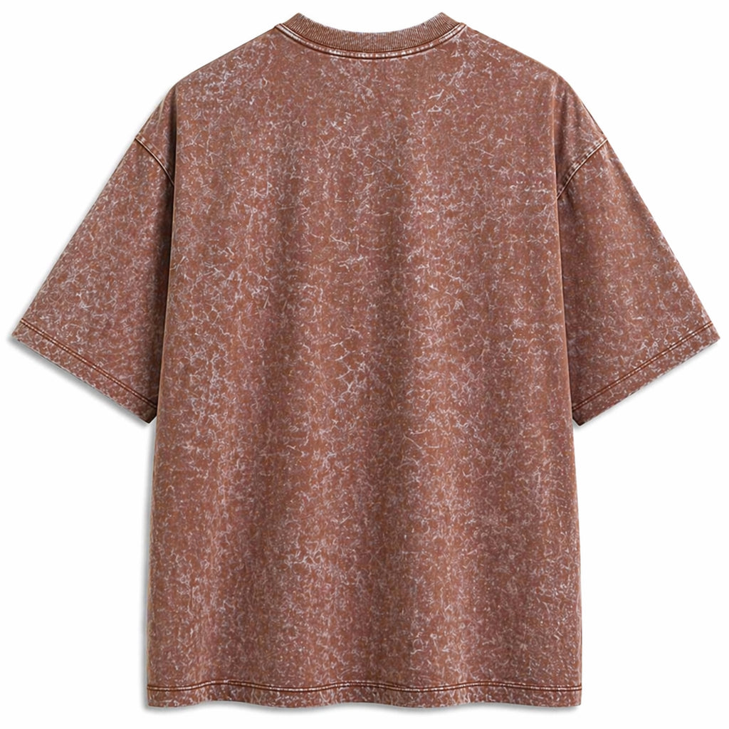 CHOCOLATE ACID WASH T-SHIRT