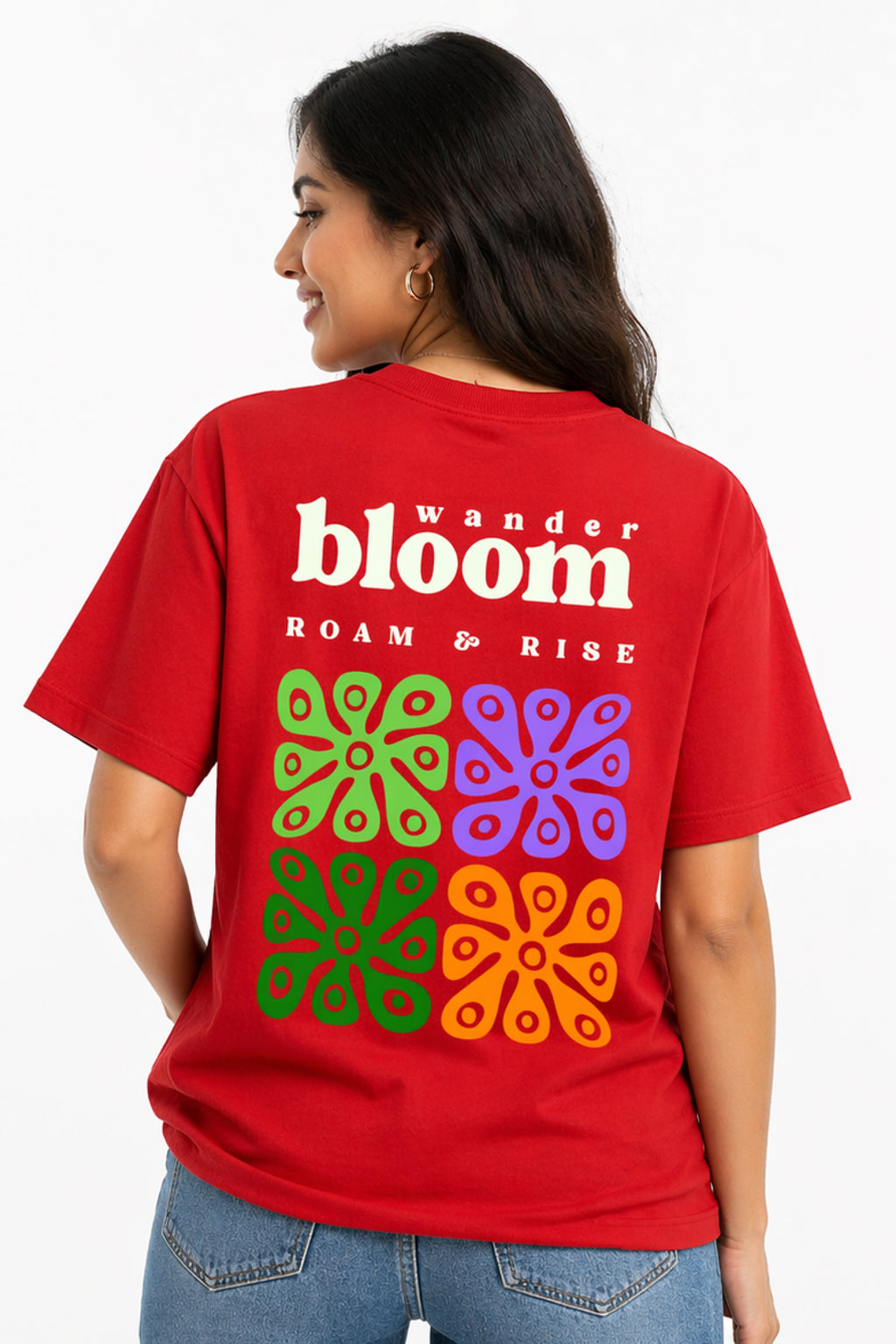RED MYSTICVOYAGER T-SHIRT