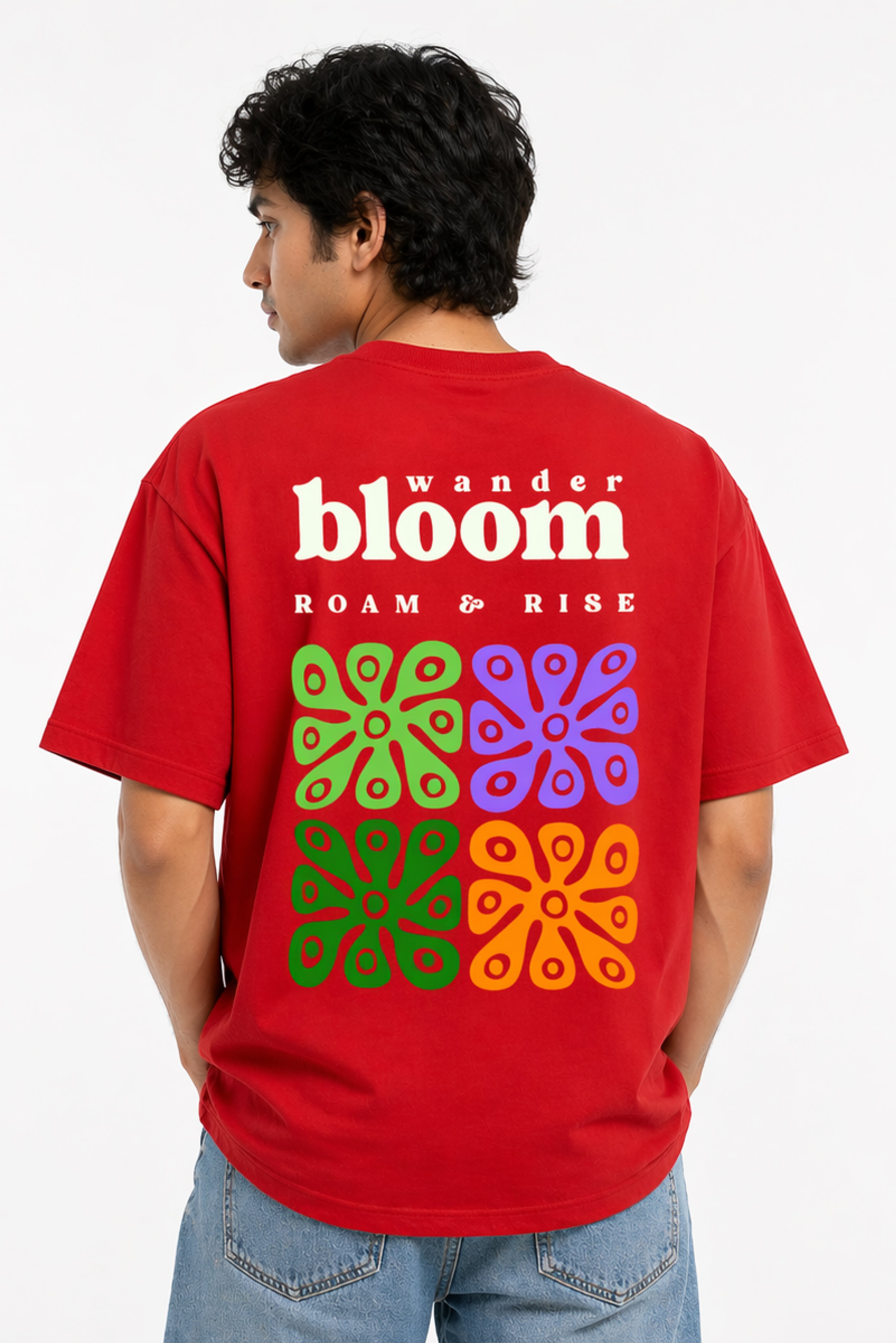 RED MYSTICVOYAGER T-SHIRT