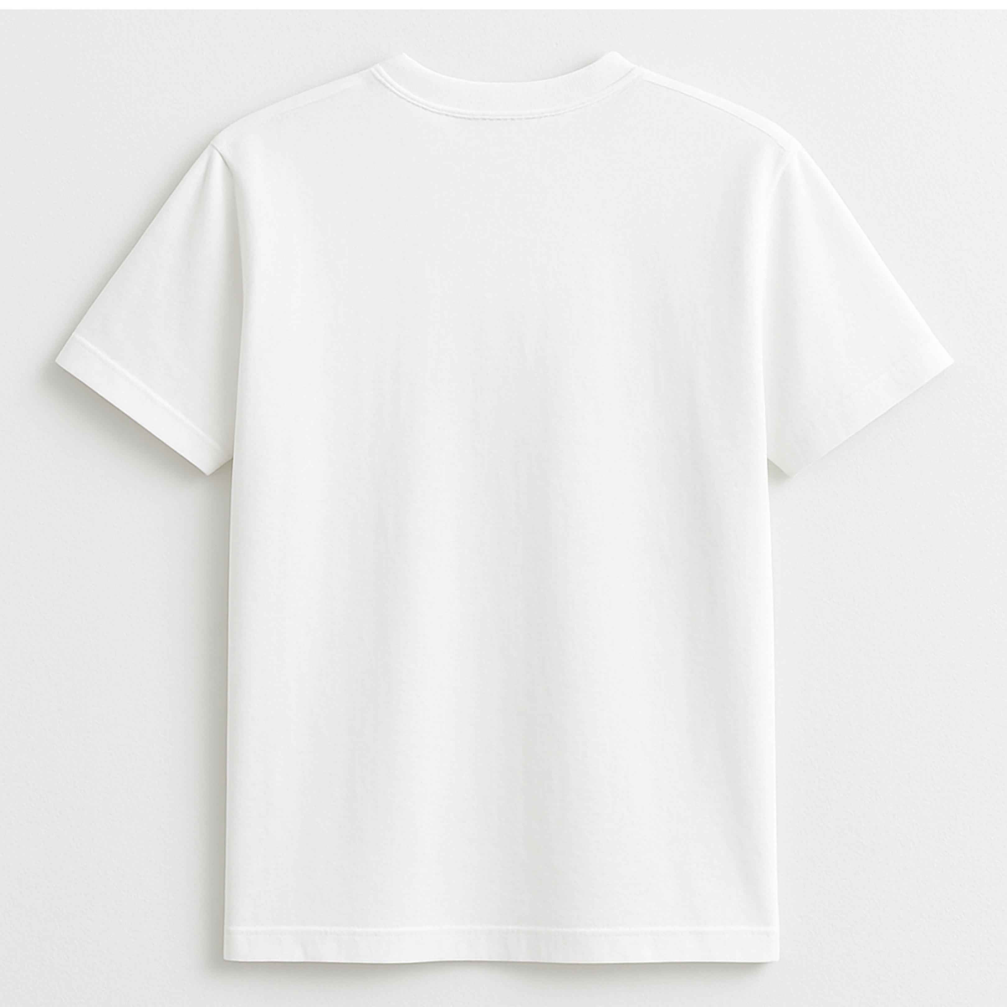 WHITE REGULAR FIT T-SHIRT