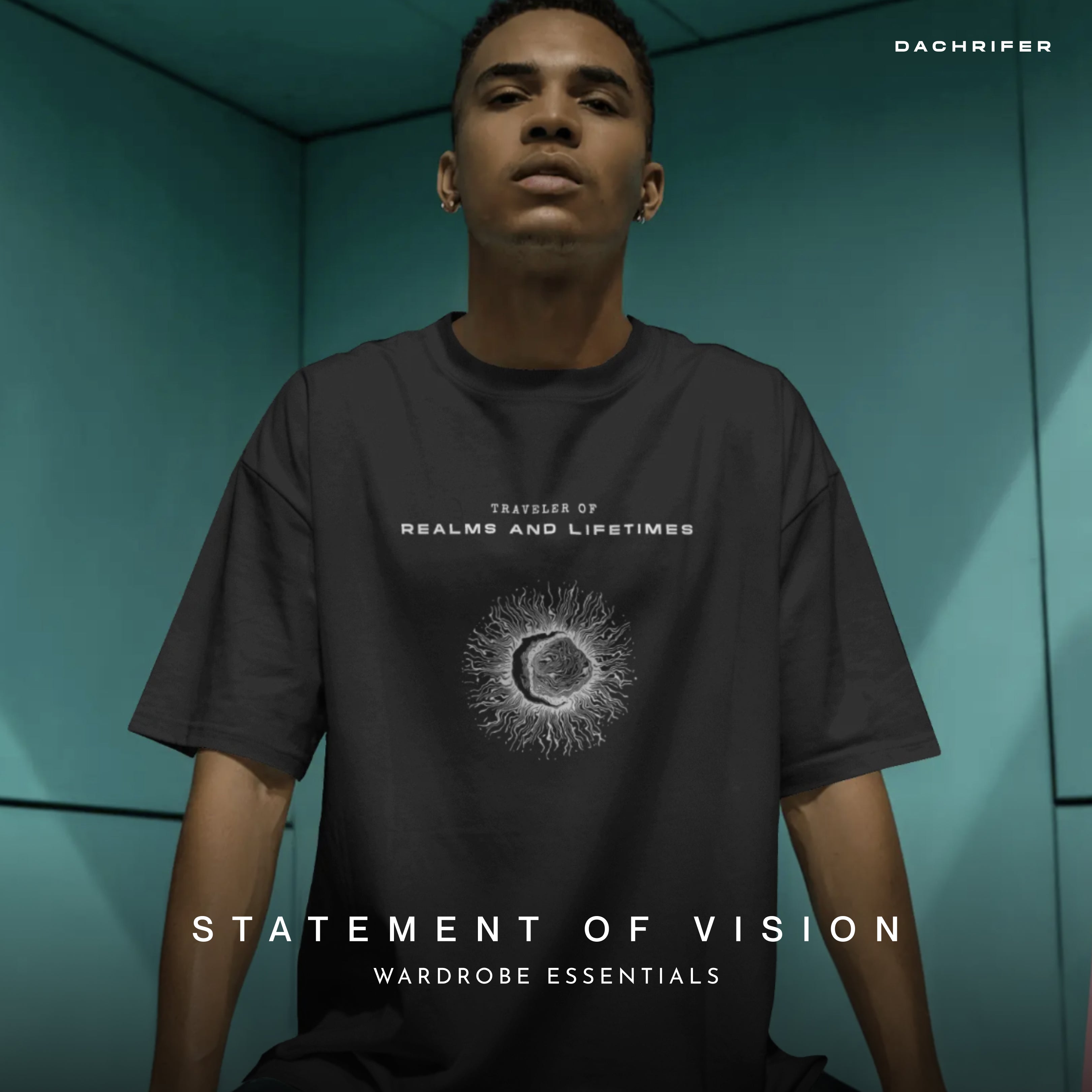 BLACK ASTRYX UNISEX T-SHIRT